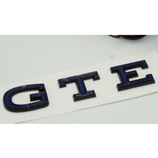 Volkswagen Golf 8 Mk8 Gte Bagaj 3m 3D Mavi Siyah Yazı Orjinal Ürün
