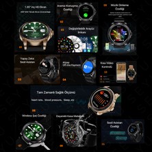 Seyu Watch Watch Classic Max Akıllı Saat Iphone ve Android Tüm Telefonlara Uyumlu