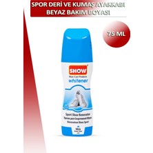 Dopar Show Spor Deri ve Kumaş Beyaz Ayakkabı Bakım Boyası 75 ml