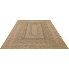 Eko Halı Salda SLD 02 NATURAL 80 x 150 cm Jüt Görünümlü Güneş Işığına ve Suya Dayanklı Kilim