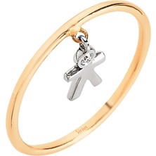 Sirius Pırlanta Pırlanta Çöp Adam Yüzük 0417R0072