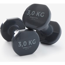 Decathlon DOMYOS 3 Kg Dambıl x2 - Fitness Hafif Antrenman