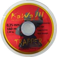 Kawa Jıl Trapper 160M Şeffaf Monofilament Misina