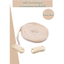 Dopar Dopar Elastik Esnek Akıllı Kilit Tak Bırak Ayakkabı Bağcığı 100 cm