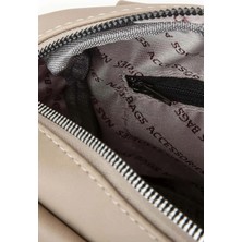 Lifonbag Kadın 3 Bölmeli Su Geçirmez Uzun Çapraz Askılı Omuz Çantası 1145-LF