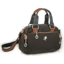 Lifonbag Kadın 3 Bölmeli Su Geçirmez Uzun Çapraz Askılı Omuz Çantası 1145-LF