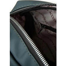 Lifonbag Kadın 3 Bölmeli Su Geçirmez Uzun Çapraz Askılı Omuz Çantası 1145-LF