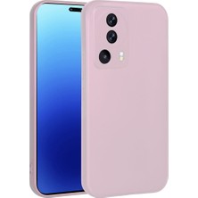 kilifone - Xiaomi Mi 13 Lite - Kılıf Mat Soft Premier Silikon Kapak - Rose Gold - T27031