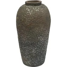 Greenmall Nino Vazo Kahverengi Orta Boy