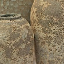 Greenmall Nino Vazo Küçük Boy Krem