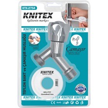 Knitex KTX - 2754 Çamaşır Makinesi Musluk ve Teflon Bant