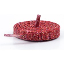Airyfoot Airyfoot Bordo 120 cm Simli Yassı Bağcık, Bot, Spor, Converse, Günlük Ayakkabı Bağcığı