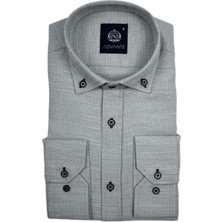 Dynamo Erkek Silim Fitt Uzun Kol Gömlek Hasır Dokuma BGL-ST02983