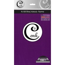 Cenk  Cenk Düz Renk 100 cm Poşetli Yazma - 0301 - 622-AMETIST -94