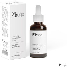 The Purage Powerful Brightening Serum (Vitamin C 10% + Alpha Arbutin 2.2%) - Güçlü Aydınlatıcı Serum