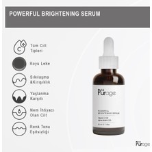 The Purage Powerful Brightening Serum (Vitamin C 10% + Alpha Arbutin 2.2%) - Güçlü Aydınlatıcı Serum