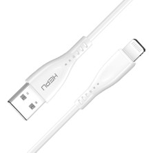 Hepu HP-419 Venus USB - Iph Lightning Qc3.0 3.1A Şarj Kablosu 1mt Beyaz