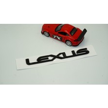 Dk Lexus Bagaj Siyah Abs 3m 3D Yazı Logo Orjinal Ürün
