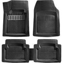 Entelux Opel Sintra 2015-2016-2017-2018 Uyumlu 3D Havuzlu Paspas Takımı Krom Silver