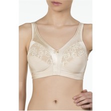 Kom Barbara Kadın Süngersiz Balensiz Dantelli Toparlayıcı Sütyen