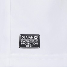 Decathlon OLAIAN Erkek UV Korumalı Tişört - Beyaz - WATER