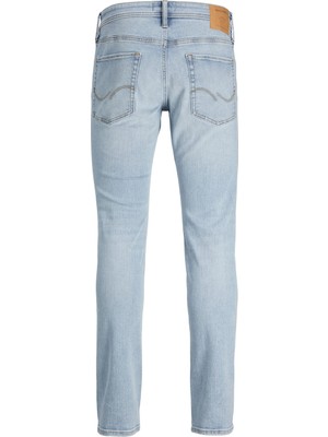 Jack & Jones Glenn Model Dar Kesim Açık Renk Kot Pantolon 12223504