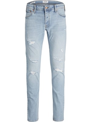 Jack & Jones Glenn Model Dar Kesim Açık Renk Kot Pantolon 12223504