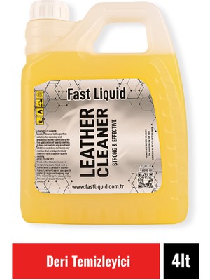 Fast Liquid Leather Cleaner 4 Lt Deri Temizleyici