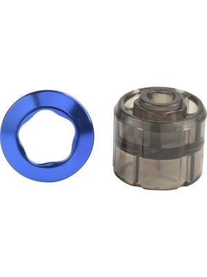 Zigver Alüminyum Alaşımlı Malzeme Bling Yüzük Lacivert