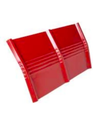 Metal Sepeti Kırmızı Panel Mahyası