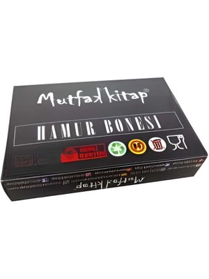 Mutfak Kitap Hamur Bonesi  100 Adet 18