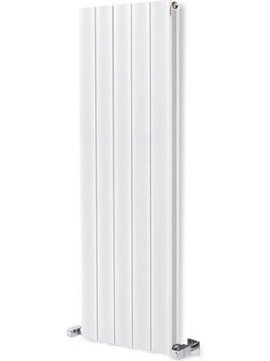 Hammam 900 x 395 mm Amber Dikey Beyaz Alüminyum Radyatör Standart Bağlantı