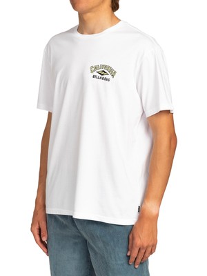 Billabong Arch Dreamy Place Ss Erkek Beyaz T-Shirt EBYZT00107-WHT