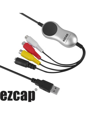 Ezcap 170 USB 2.0 Analog Video Capture Kartı Yüksek Sinyal Kalitesi ve Dijital Yayın Desteği