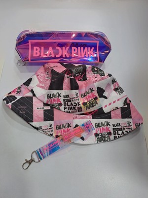 GC GÖKHAN CLUB Blackpink Balıkçı Şapka Kalemlik Anahtarlık Kombin