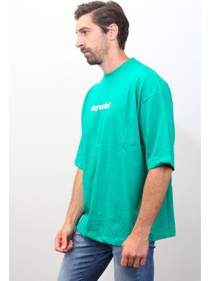 Sar-Esh Daysocial Sırt Baskılı T-Shirt