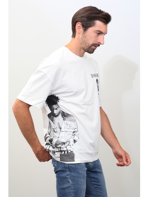 Sar-Esh Oversize 21 Savage Full Baskılı T-Shirt