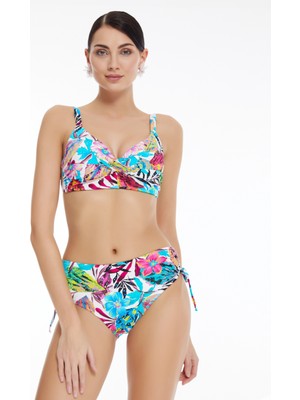 Bellisa Turkuaz Kadın Bikini Takım 231080