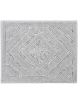 Schafer Home Tiara Pamuklu 2'li Banyo Paspası 50 x 60 cm - 60 x 100 cm - Gri