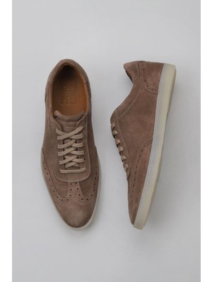 Bueno Shoes Kahverengi Süet Erkek Klasik Ayakkabı 11M22057