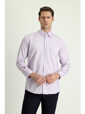 Kiğılı Uzun Kol Non Iron Klasik Gömlek
