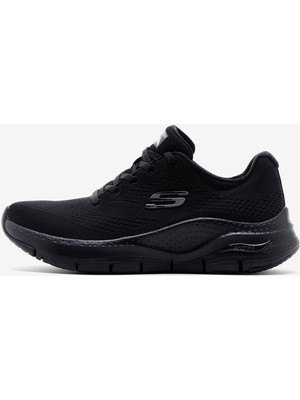 Skechers Arch Fit Kadın Siyah Spor Ayakkabı 149057TK Bbk Nefes Alabilir Yapı ile Konforlu Kullanım