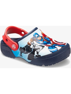 Crocs Avengers Patch Clog Lacivert Erkek Çocuk Terlik 207069-410