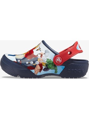 Crocs Avengers Patch Clog Lacivert Erkek Çocuk Terlik 207069-410