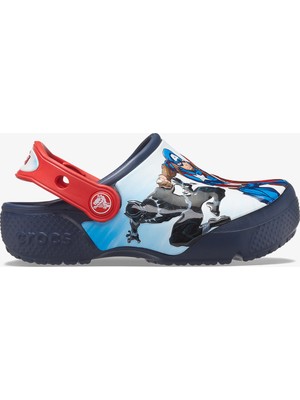 Crocs Avengers Patch Clog Lacivert Erkek Çocuk Terlik 207069-410