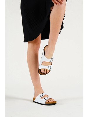 EFW Karina Beyaz Terlik