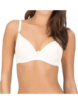 Kom Dorina Kadın Dikişsiz Düz Ince Askılı Sütyen