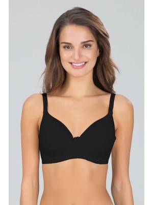 Kom Dorina Kadın Dikişsiz Düz Ince Askılı Sütyen