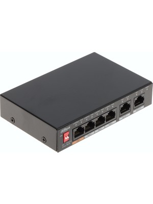 Universal Dahua 6port 60W 4port Poe PFS3006-4ET-60-V2 10/100 2x-Uplink Switch