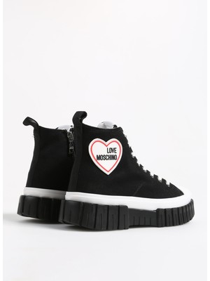 Love Moschino Siyah Kadın Sneaker JA15595G1GJH0000